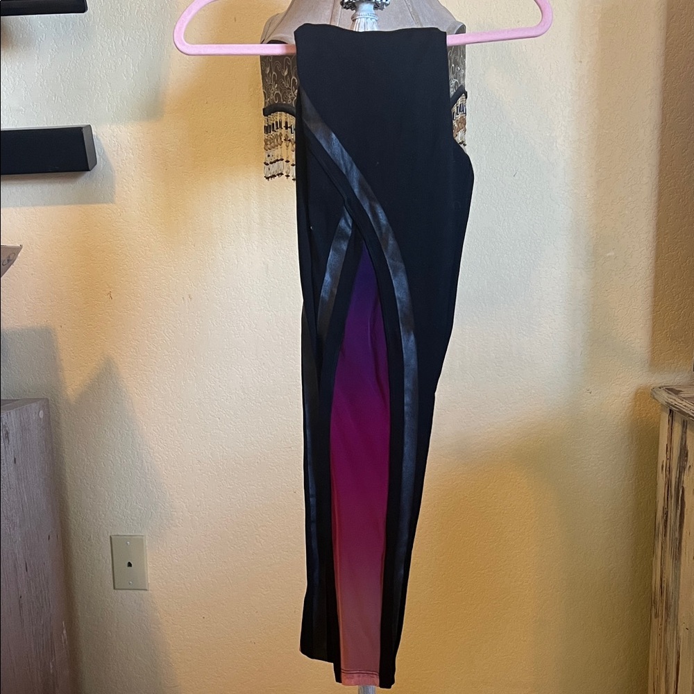 Elegant Black and Pink Women's Skirt